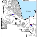 The Bellevue Utilities Island is a very small piece of land that is entirely surrounded by the city of Issaquah. Image courtesy of city of Issaquah