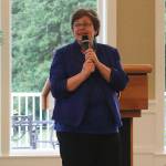 Sammamish Chamber Executive Director Deb Sogge thanked all of the women for their participation and touched on the need for female business owners to connect with one another in events like this one. Nicole Jennings/staff photo