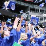 Liberty High School seniors collected their diplomas on June 12 at Safeco Field in Seattle.