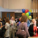 It was gray and rainy outside, but inside the SpringHill Suites, the atmosphere was bright and cheery. Nicole Jennings/staff photo