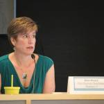 Pam Stuart, 48, has lived in Sammamish with her husband and two children for 15 years. She&rsquo;s running for Sammamish City Council Position 5, which will see a primary in August. Megan Campbell/staff photo