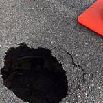 Sinkhole causing backup on eastbound I-90 near Issaquah
