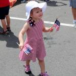 Locals of all ages donned their most patriotic gear to watch the Down Home Fourth of July Parade. Nicole Jennings/staff photo
