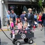 The president of the United States was closely guarded by the members of the Secret Service. Nicole Jennings/staff photo