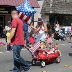 Entire families walked the parade route. Nicole Jennings/staff photo