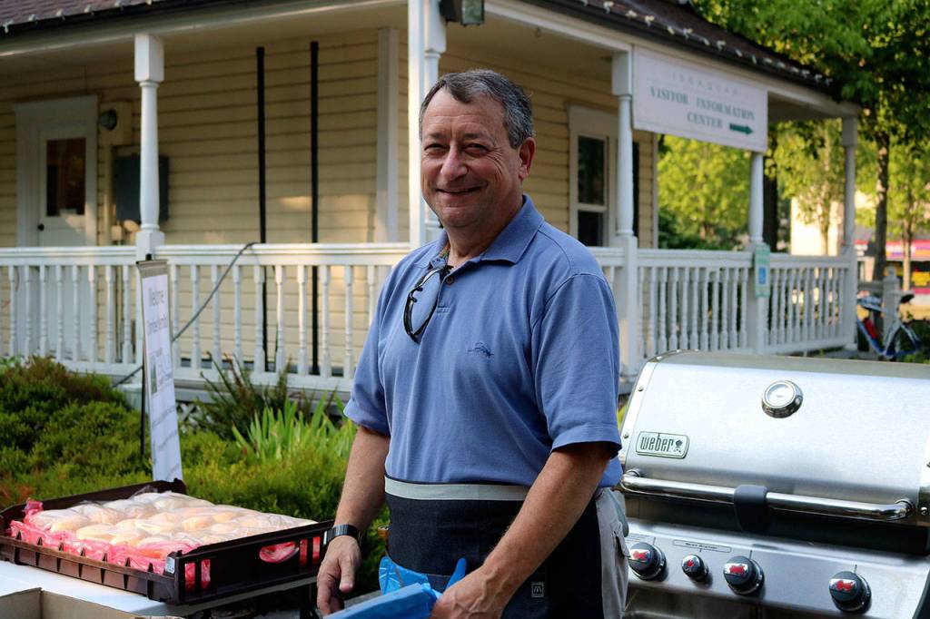 Finkelstein enjoyed being the chef for the evening.