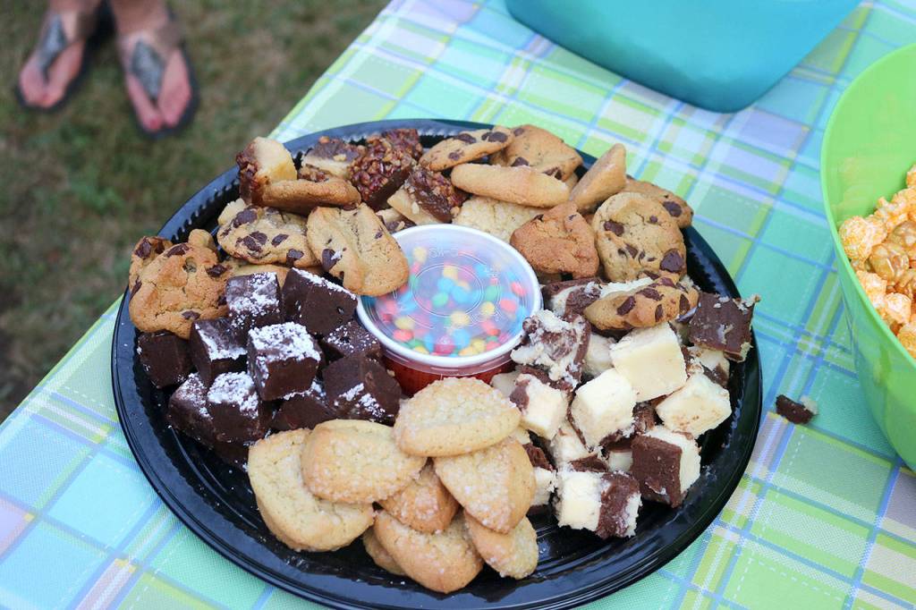 The desserts looked good enough to eat.