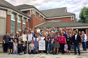 Issaquah, Sammamish residents pay tribute to Charlottesville victims