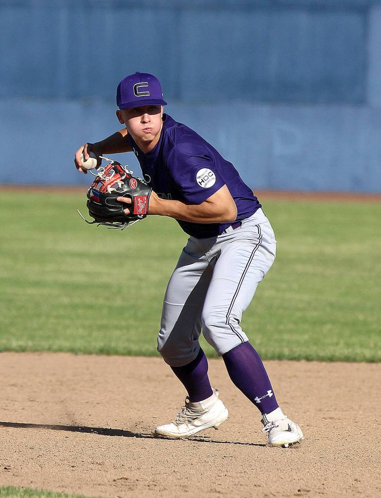 Photo courtesy of David Suzuki                                Eastside Catholic Crusaders baseball player Kenji Suzuki verbally committed to play baseball at Clemson University on Aug. 14.