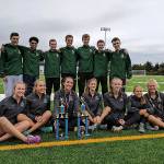 Photo courtesy of Susan Schlepp                                The Skyline Spartans boys and girls Cross Country teams put together dominating performances at the 19th annual Bellarmine Prep Cross Country Invitational on Sept. 9 in Tacoma. The Skyline boys squad captured first place, compiling 108 team points (low score wins in Cross Country). Gonzaga Prep finished in second place with 122 team points. The Spartans girls team finished in first place, tallying 86 team points. Holy Names captured second place with 130 total points. On the boys side, Griffin Ganz finished in eighth place with a time of 10:18.4 on the two-mile course. Alexander Alamangos captured 13th place as well. In girls action, senior Geneva Schlepp captured first place with a time of 11:58.2. Mia Crocker earned 16th place and senior Amber McGraw finished in 17th place individually.