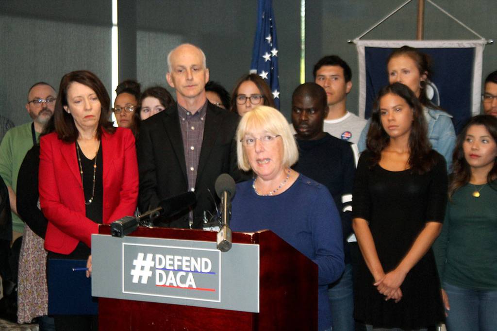 Members of Congress, Dreamers call out Trump administration’s end of DACA