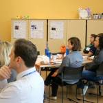 Educators learn about the different outreach programs offered by the Sammamish YMCA to local schools. Nicole Jennings/staff photo