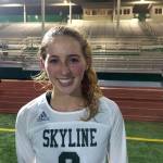 Shaun Scott/staff photo                                Skyline Spartans senior defender Mariah Alexander will continue her soccer career at Seattle Pacific University in 2018.