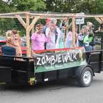 The zombies of Issaquah advertise for the annual Issaquah Zombie Walk on Oct. 28. Nicole Jennings/staff photo