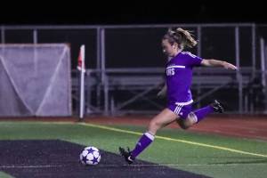 Photo courtesy of Don Borin/Stop Action Photography                                Issaquah Eagles senior soccer player Claudia Longo will play soccer at the University of Washington next season.
