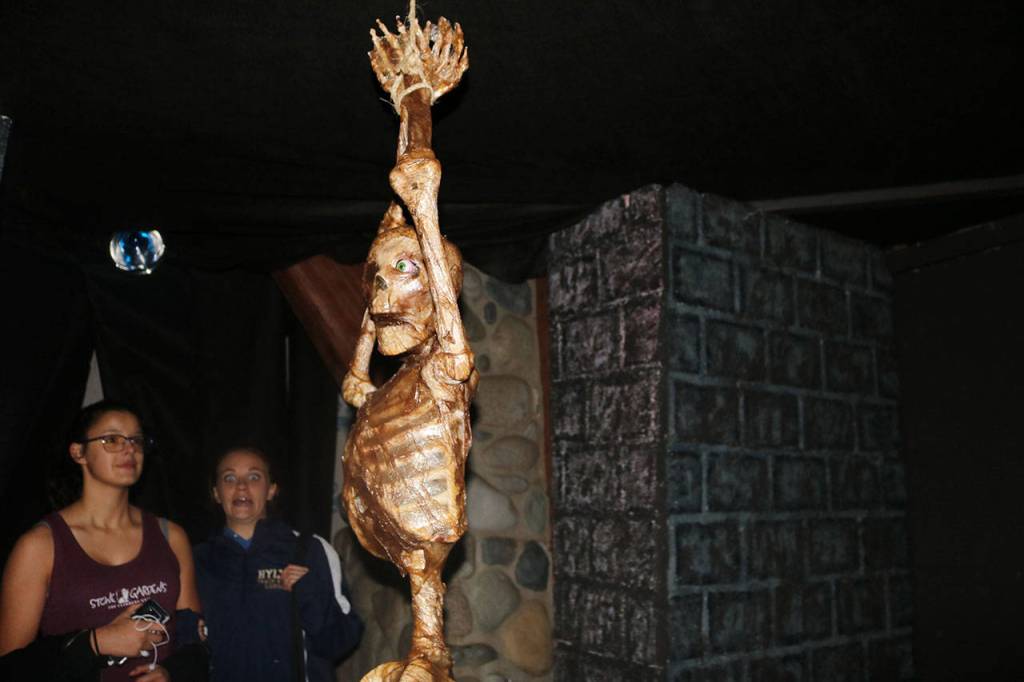 A &ldquo;Game of Thrones&rdquo; inspired set, created by Rotary Volunteer Coordinator Cary Young. Nicole Jennings/staff photo