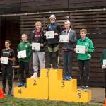 Photo courtesy of Melissa Pendleton                                Local runners turned in memorable performances at the Class 4A KingCo League meet on Oct. 21 at Lake Sammamish State Park in Issaquah. Eastlake senior Nate Pendleton finished in first place with a time of 15:41.23. Issaquah senior Luke George captured second place with a time of 15:52.29. Skyline&rsquo;s Griffin Ganz earned fourth place with a time of 16:00.10 and Issaquah junior Sam Griffith nabbed seventh place (16:10.64). The Issaquah Eagles boys Cross Country team captured first place at the meet, compiling 57 total team points (low score wins in Cross Country). Skyline finished in third place with 88 total points.