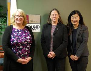 Washington State Auditor Pat McCarthy, Deputy State Auditor Keri Rooney and Program Manager Wendy W. Choy. Katie Metzger/staff photo