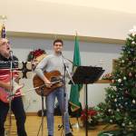 Local musicians David Jackson and Jack Ballard entertained the group. Nicole Jennings/staff photo