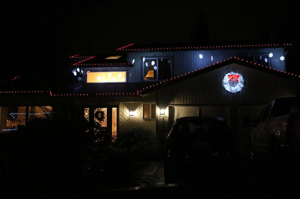 The snowflakes are falling in this winter wonderland. Nicole Jennings/staff photo