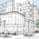 The transit-oriented development project. Photo courtesy of city of Issaquah