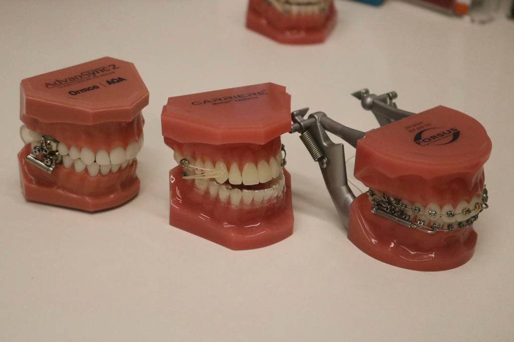 Khosravi uses a variety of methods to treat teeth, from braces to clear alignment. To him, the method is not as important as having the skills and experience to know how teeth move. Nicole Jennings/staff photo