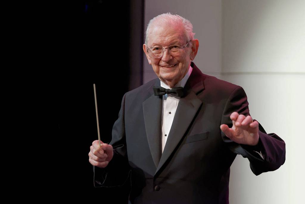 Conductor Duane Bowen helped found the Issaquah Philharmonic Orchestra 15 years ago. Courtesy of Issaquah Philharmonic Orchestra