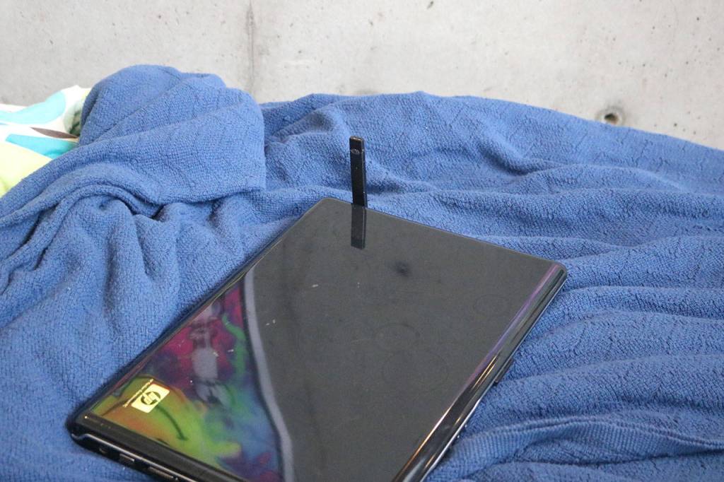 The USB stick on second glance is revealed to be a vape pen. Nicole Jennings/staff photo