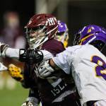Photo courtesy of Rick Edelman/Rick Edelman Photography                                The Mercer Island Islanders boys lacrosse team registered a 12-5 victory against the Issaquah Eagles on March 30 at Issaquah High School. Issaquah player Max Dahlquist scored a team-high three goals in the loss. Issaquah currently has an overall record of 6-3.