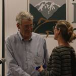 Issaquah mayor Mary Lou Pauly presents David Kappler with one of two Hall of Fame awards. The other was presented to Fred Butler who was also named Citizen of the Year. Aaron Kunkler/Staff photo