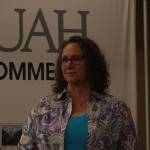 Michelle Winterstein received the Kiwanis Club of Issaquahs Volunteer of the Year award at the May 8 ceremony. Aaron Kunkler/Staff photo