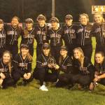 Shaun Scott, staff photo                                The Eastlake Wolves girls softball team defeated the Woodinville Falcons 7-4 in the Class 4A KingCo championship game on May 16 at Inglemoor High School in Kenmore. Eastlake will compete in the Class 4A state tournament from May 25-26 in Spokane.