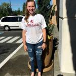 Eastlake Wolves 2018 graduate Emma Bickford will play softball at Santa Clara University this coming school year.                                Shaun Scott, staff photo