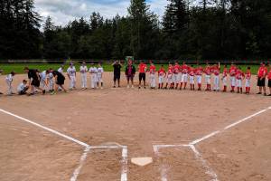 The opening weekend of the Washington State District 9 Little League all-star baseball tournament, which is for players between 11 and 12 years of age, took place at Beaver Lake Park in Sammamish from July 7-8.                                The event, which is hosted by Sammamish Little League, has 14 teams from Eastside communities partaking in the tournament. The tournament will continue this weekend and will conclude on either Monday, July 16 or on Tuesday, July 17 (if necessary). Games this week during weeknights will begin at 6 p.m. Saturday games begin at 10 a.m. and Sunday games will kick off at noon. For more information about the schedule of games, please visit www.washdist9.org. Eastside Little League programs participating in the tournament include Bellevue East, Bellevue Thunderbird, Bellevue West, Eastlake, Falls, Issaquah, Kirkland American, Kirkland National, Mercer Island, Redmond North, Redmond West, Sammamish, Snoqualmie Valley and Snoqualmie Valley North.                                Photo courtesy of Ryan Alvis