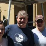 Shelby, John and Michele Julum (left to right) are hoping to launch the Big Block Brewings second taproom in Redmond by the week of July 23. Aaron Kunkler/Staff photo