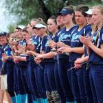 The Eastlake Little League Juniors softball all-star team, which is made of players from 13-14 years of age, competed at the Western Regional Championship tournament in Tucson, Arizona. The Snow Canyon Little League all-star softball team defeated Eastlake 12-2 in the Western Regional Championship game on July 19. Photo courtesy of Ken Cardwell