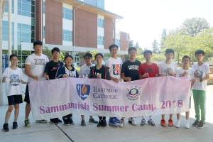 Eastside Catholic welcomed 12 Chinese students for pilot exchange program