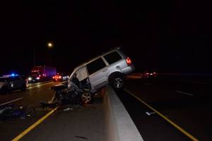 Washington State Patrol detectives investigate the fatal crash. Photos courtesy of Trooper Rick Johnson
