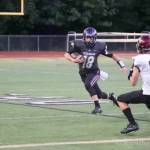 Issaquah Eagles senior quarterback Trevor Morine is a dual threat signal caller. Morine has a strong arm and an amazing ability to make defenders miss in the open field. Photo courtesy of Don Borin/Stop Action Photography