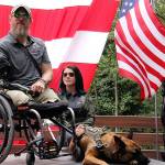 Major Edward Flip Klein receives specially made smart home in Issaquah. Madison Miller/staff photo.
