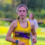 Issaquah Eagles sophomore Julia David-Smith cruised to a first-place finish with a time of 19:24.67 at a cross country meet featuring the Newport Knights, Mount Si Wildcats and Issaquah squads on Sept. 12 at Kelsey Creek Park in Bellevue. Photo courtesy of Don Borin/Stop Action Photography
