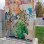 Aziz Amranis piece Composition is located at the intersection of Seventh Avenue Northwest and Gilman Boulevard. Courtesy Photo