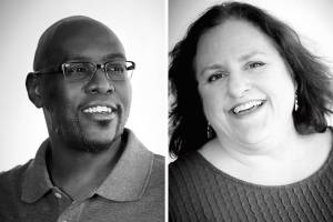 Hallmark artists Orville Wilson, left, and Terri Steiger will meet fans at Paulas Hallmark in Issaquah on Oct. 20. Courtesy photo.