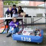 FIRST Robotics students show off their creations at Salmon Days
