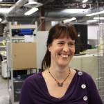 Karen Bernardi is the director of Zetecs probes department which designs and manufactures testing devices which are used everywhere from nuclear power plants to U.S. Navy submarines. Aaron Kunkler/staff photo