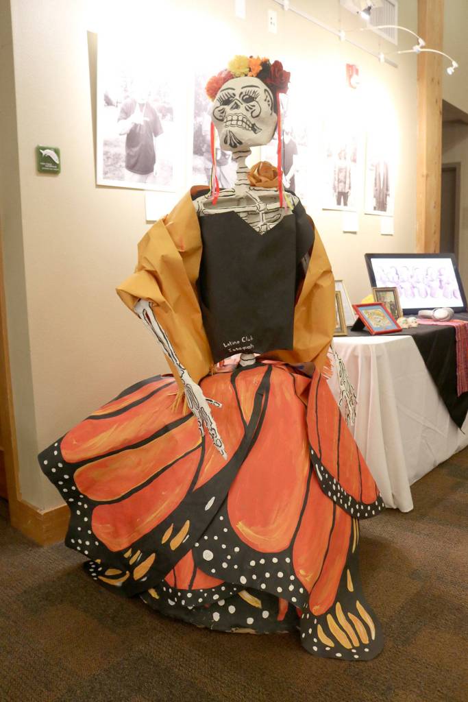 La Catrina handmade by local artist Sarahi Ayala-Vela. Evan Pappas/Staff Photo