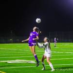 Issaquahs Michelle Kane (left) battles Skylines Katelyn Reilly for the ball in the state semifinals. Courtesy of Don Borin