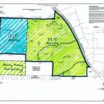 A breakdown of the Bergsma property. The 12.5 acres to the west will be owned by King County and the remaining 33 acres will go to the city of Issaquah. The city council voted to purchase the land to be preserved as open space. Courtesy Image.