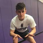Issaquah Eagles senior 152/160 pound wrestler Cal Saper, who was an alternate at the Mat Classic Class 4A state tournament as a junior, is determined to place at the state tourney in his weight division at the Mat Classic during his final year of high school wrestling. Shaun Scott, staff photo
