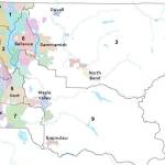 King County Council has nine members who each represent a district. Courtesy of kingcounty.gov